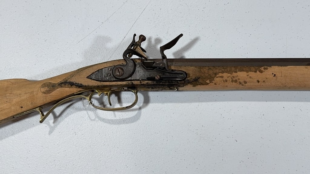 EDWARD DEREN UNFINISHED .54 CAL LONG RIFLE: ~