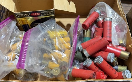 BOX OF LOOSE 20GA & 12GA AMMO