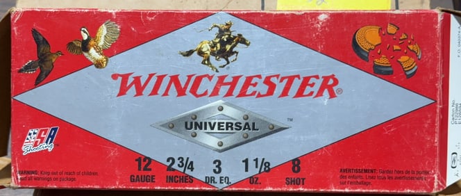 4 BOXES OF WINCHESTER 12GA ~ 8 SHOT