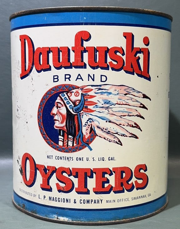 DAUFUSKI OYSTER 1 GALLON: 8"