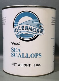 OCEANORA SEA SCALLOPS 1 GALLON CAN
