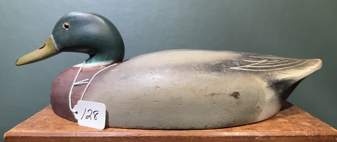 WILDFOWLER MALLARD DRAKE DECOY O. P.