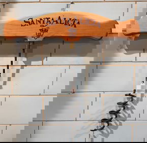"SANTA ALICIA" WINERY TRADE SIGN