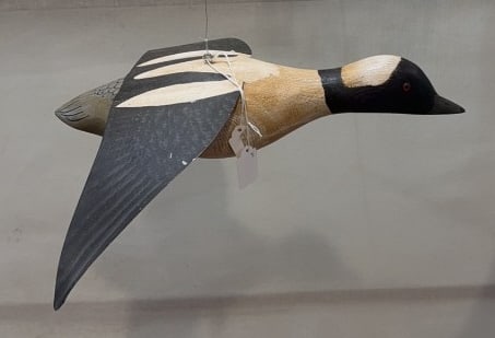 PAT KANE FLYING BUFFLEHEAD: 16" X 17"