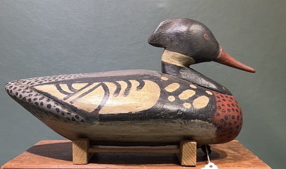 MERGANSER WORKING DECOY: 14"