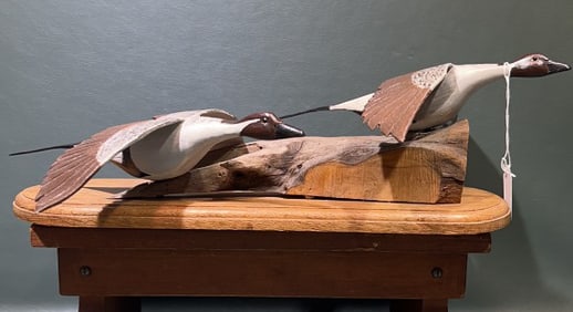 PAIR OF RALPH KENDRICK FLYING PINTAILS