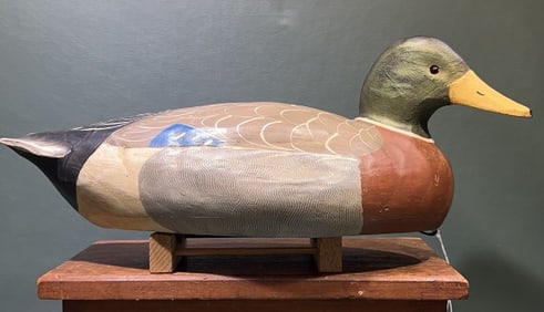 JIMMY BOWDEN WORKING MALLARD DECOY