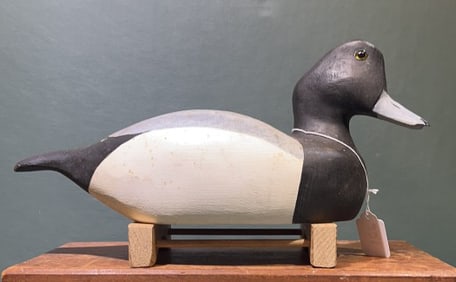 CLIFF SIMMS BLUEBILL DRAKE DECOY