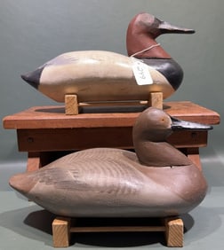PAIR OF SUSQUEHANNA RIVER CANVASBACK