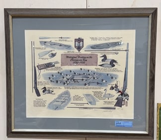 PAUL SHERTZ "HUNTING ON THE CHESAPEAKE" PRINT
