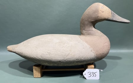 CECIL COUNTY CANVASBACK HEN DECOY