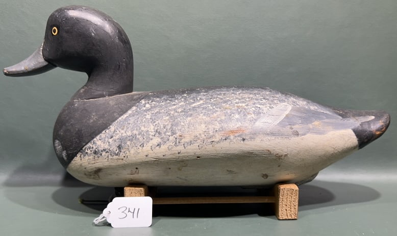 CHARLIE BRYAN BLUEBILL DRAKE DECOY: 16"