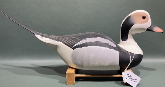 BILL SCHAUBER OWL SQUAW DRAKE DECOY