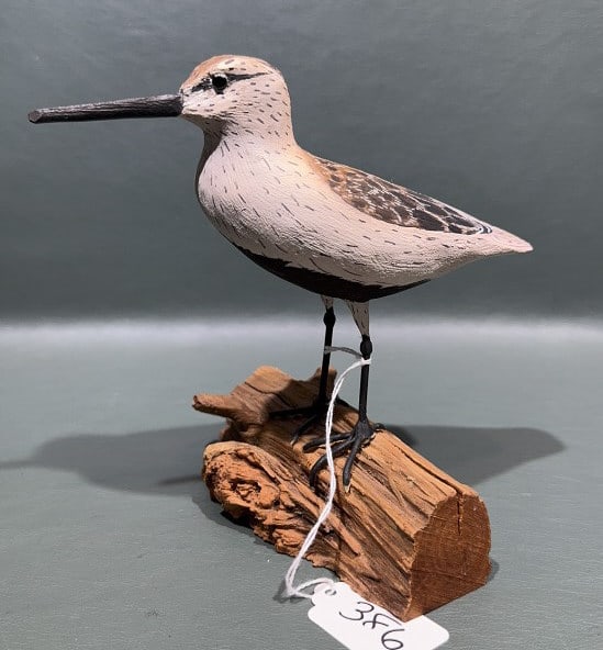 CORK MCGEE SHOREBIRD ON DRIFTWOOD: 7"