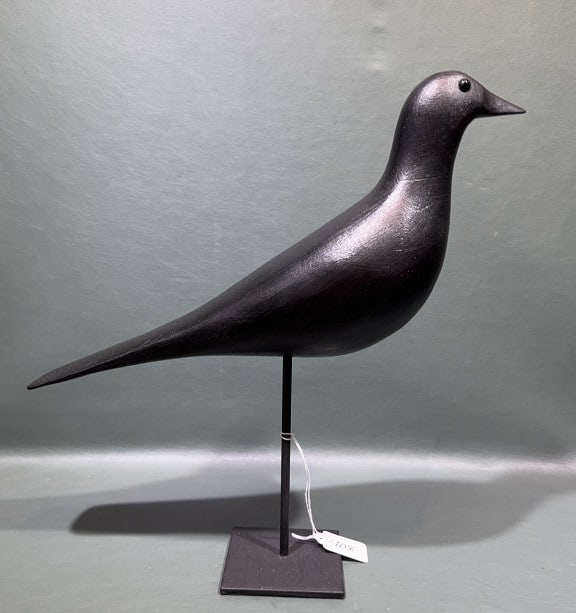 CHARLES SIDEL CROW: 8" X 9"