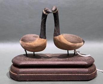 PAIR OF KENT COUNTY, MD MINI GEESE