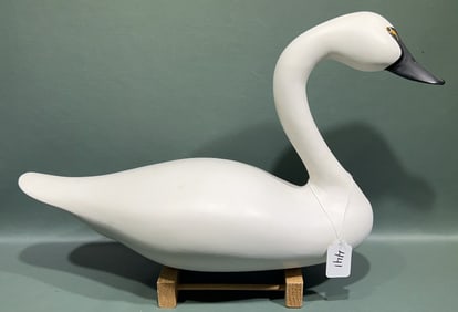 JOHN CLARK 1/4" SWAN DECOY