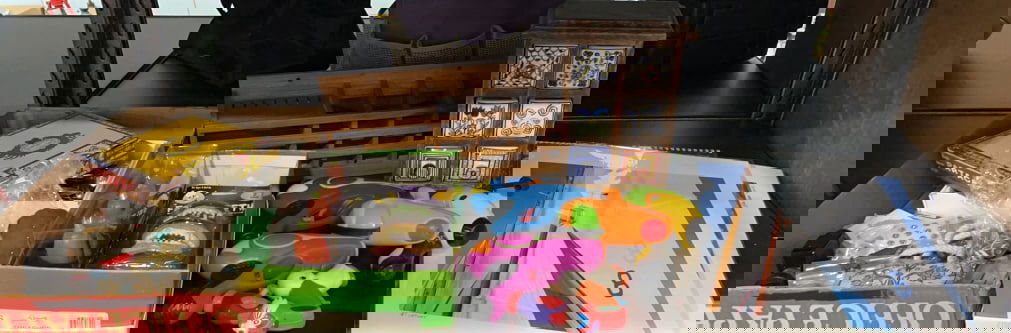 SPICE CABINET, SAILING PICTURES & TOY LOT (1 of 6)