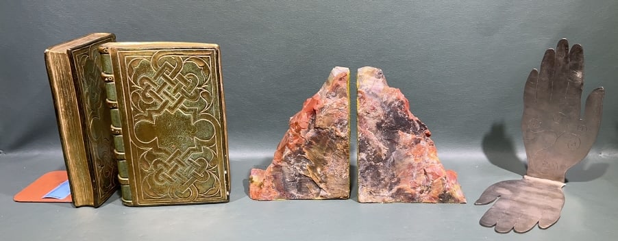 3 VARIOUS BOOKENDS (1 of 4)