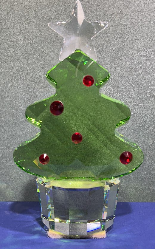 SWAROVSKI CRYSTAL CHRISTMAS TREE (1 of 5)