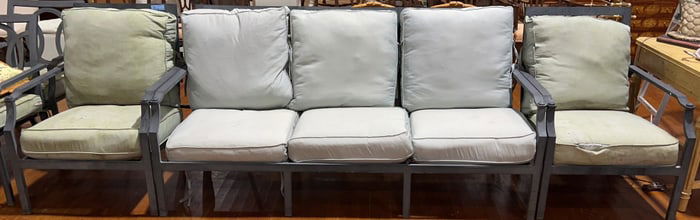 LANE VENTURE PATIO SOFA & 2 CHAIRS