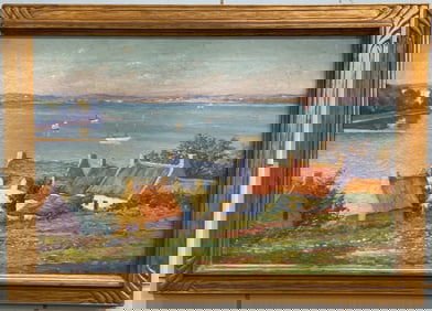 PARKE CUSTIS DAUGHERTY OIL ON CANVAS