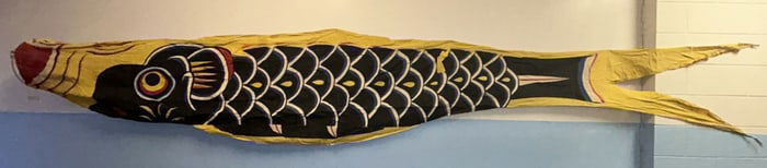 VINTAGE CHINESE DRAGON / FISH KITE