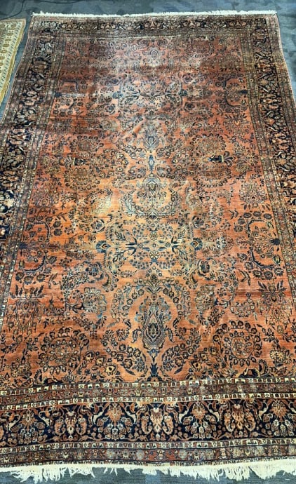 LARGE HANDMADE ORIENTAL ROOMSIZE RUG (1 of 9)