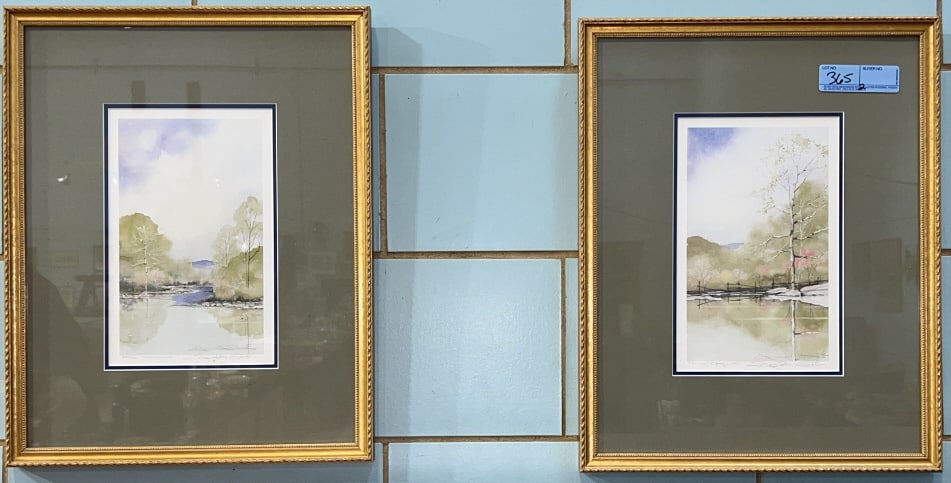 PAIR OF EUGENE SMITH FRAMED PRINTS (1 of 7)