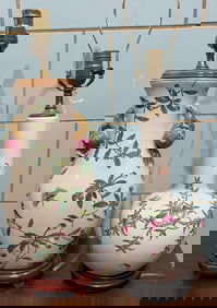 2 ORIENTAL PORCELAIN TABLE LAMPS