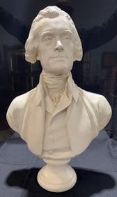 ALVA STUDIOS BUST OF THOMAS JEFFERSON