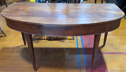 2 PART MAHOGANY BANQUET TABLE / HALL TABLES