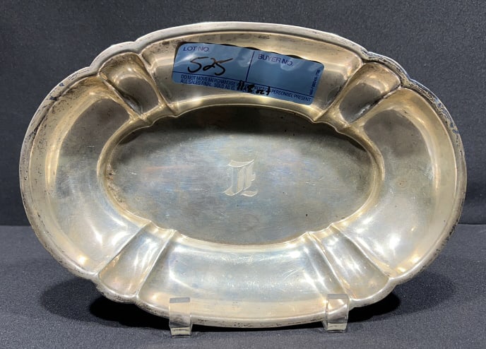 STERLING BOWL: 11.8 OZT