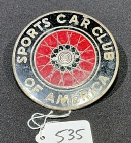SPORTS CAR CLUB OF AMERICA EMBLEM