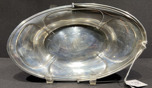 STERLING HANDLE BASKET