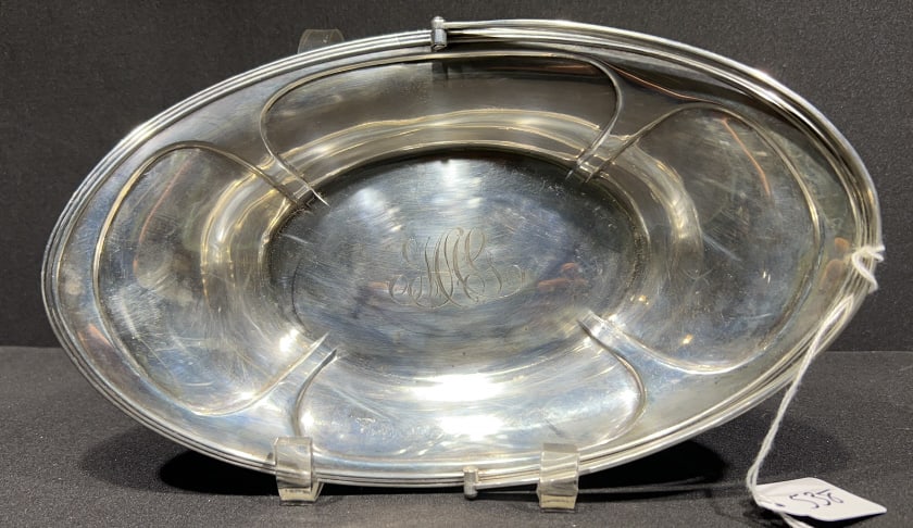 STERLING HANDLE BASKET (1 of 4)