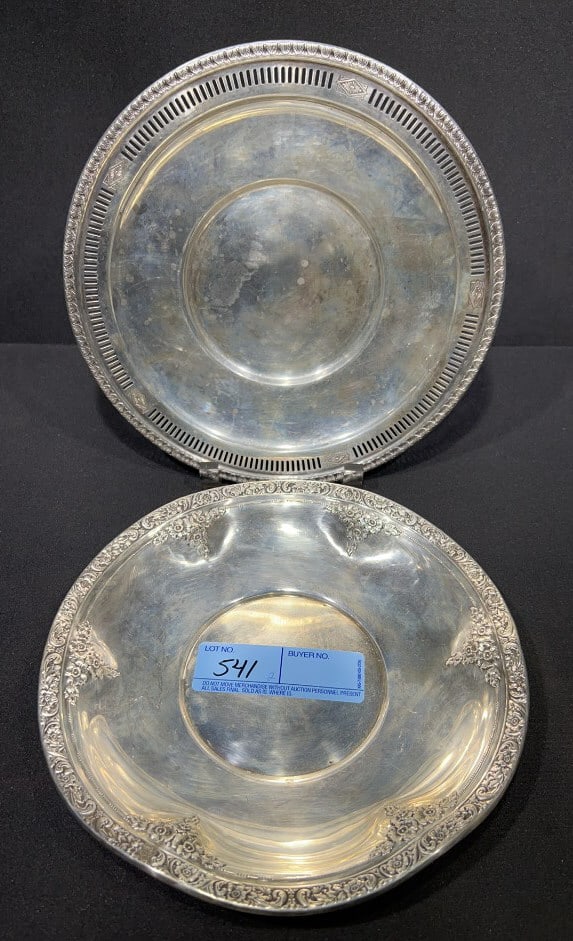 STERLING PLATE / BOWL (1 of 3)