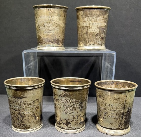 5 CHESTER RIVER YACHT & CO. CLUB STERLING TROPHIES (1 of 5)