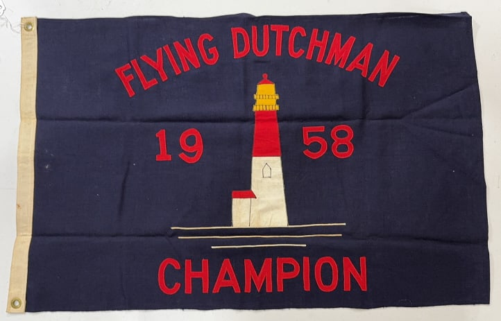 FLYING DUTCHMAN 1958 CHAMPIONSHIP FLAG (1 of 4)