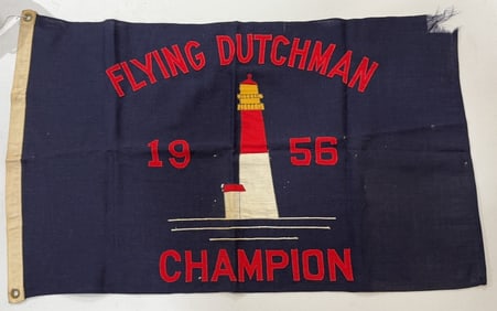 FLYING DUTCHMAN 1956 CHAMPION FLAG