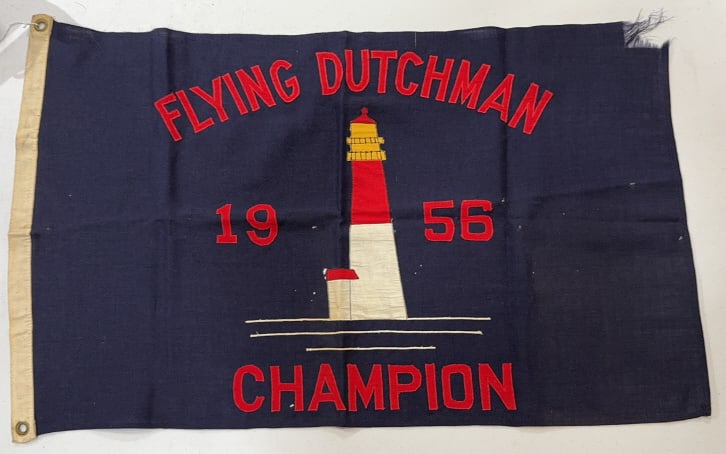 FLYING DUTCHMAN 1956 CHAMPION FLAG (1 of 4)