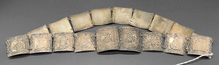 PERUVIAN STERLING BELT