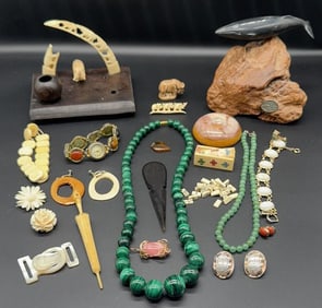 COLL. OF ORIENTAL SMALLS & JEWELRY