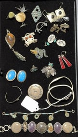 STERLING NATIVE AMERICAN JEWELRY