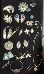 STERLING NATIVE AMERICAN JEWELRY