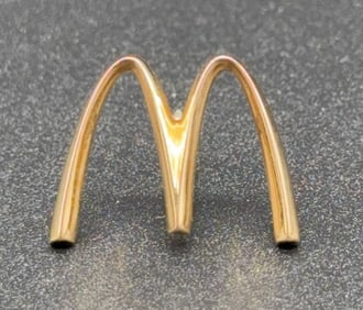 14KT GOLD MCDONALD'S PIN