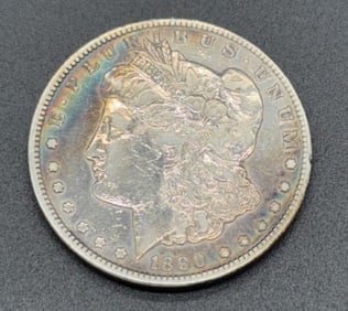 1890 CARSON CITY MORGAN SILVER DOLLAR
