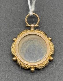 10KT (TESTED) GOLD MOURNING JEWELRY