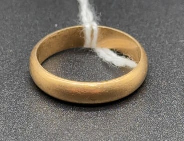 14KT GOLD VINTAGE WEDDING BAND