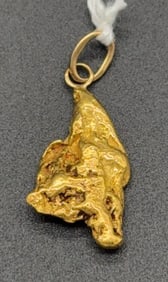 4g GOLD NUGGET PENDANT